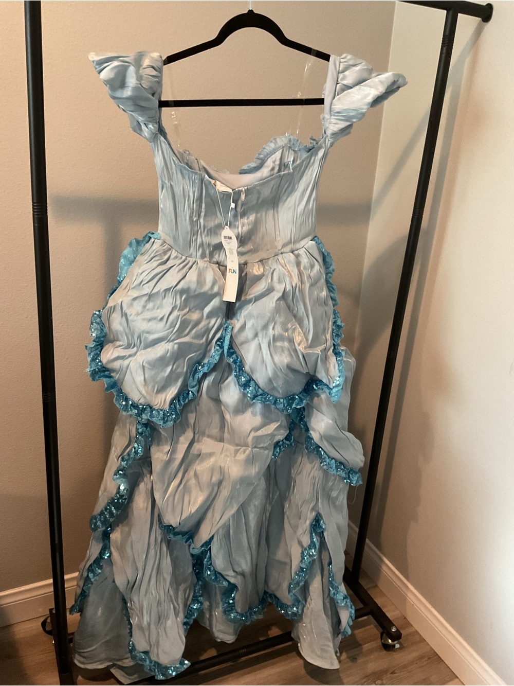 Halloween Costume blue witch dress brand new - Picture 5 of 8